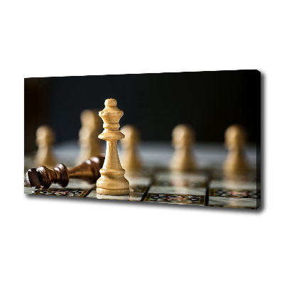 Canvas wall art Chess