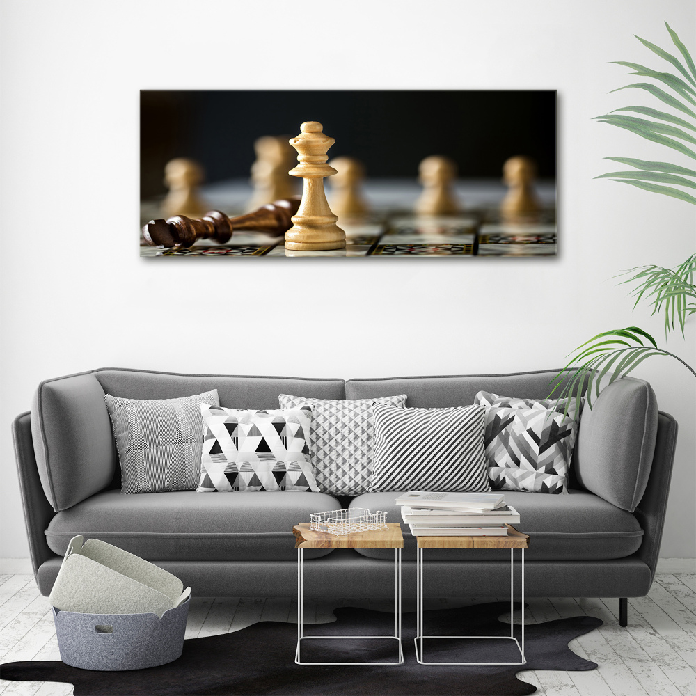 Canvas wall art Chess