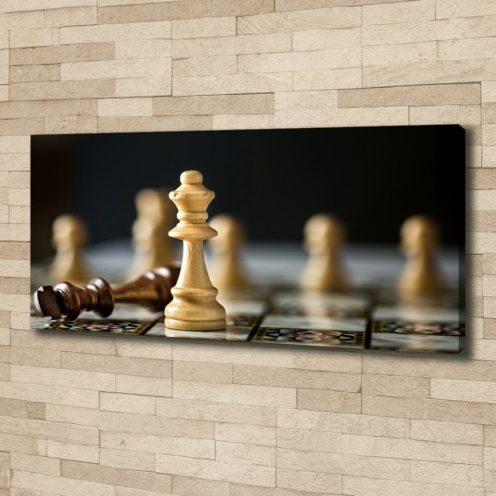 Canvas wall art Chess