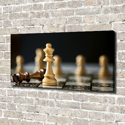 Canvas wall art Chess