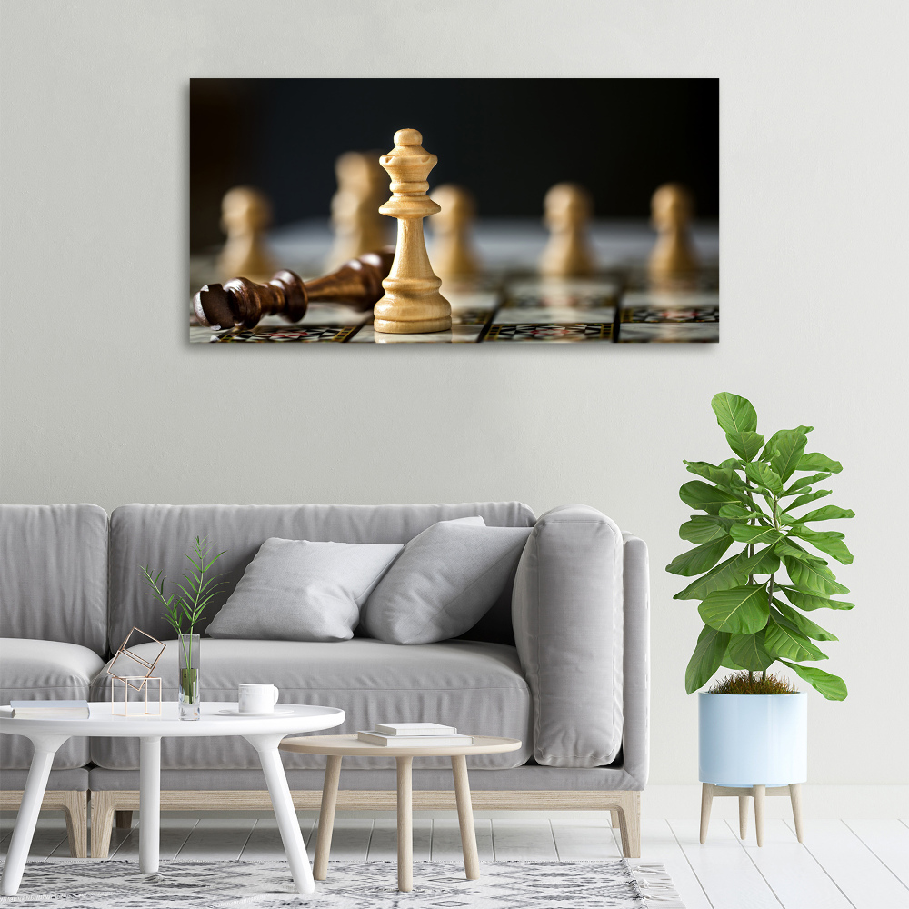 Canvas wall art Chess