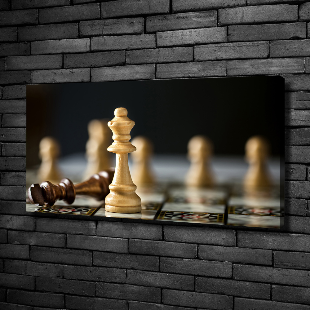 Canvas wall art Chess