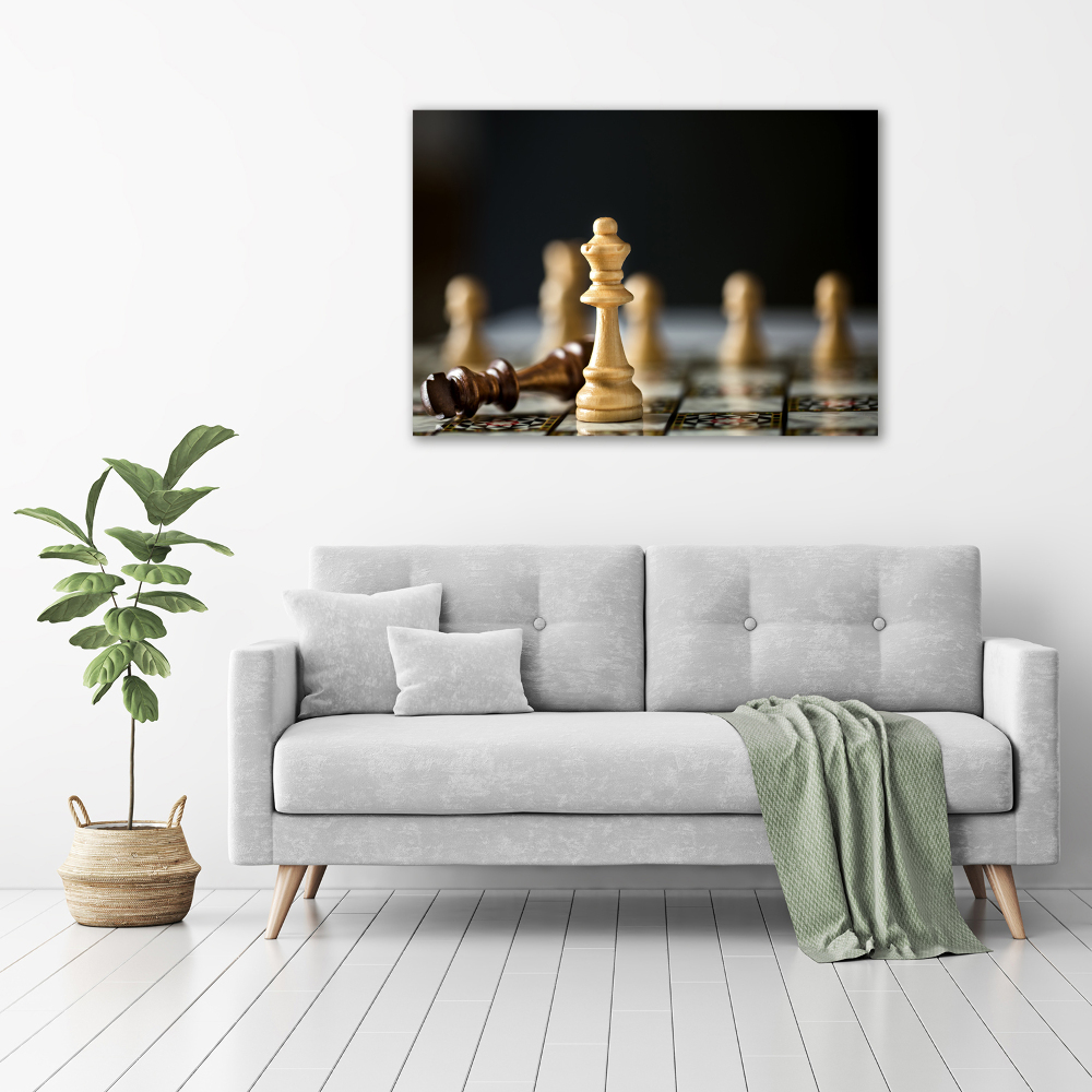 Canvas wall art Chess