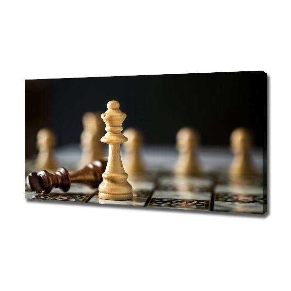 Canvas wall art Chess