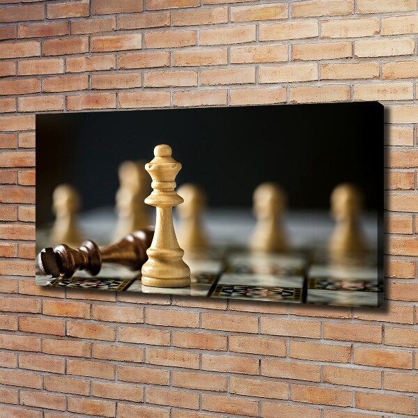 Canvas wall art Chess