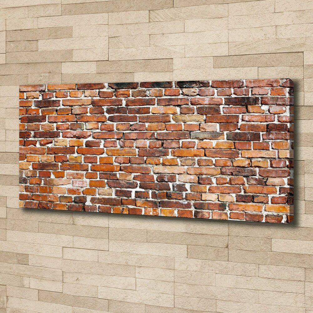 Canvas wall art Brick wall