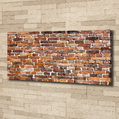 Canvas wall art Brick wall