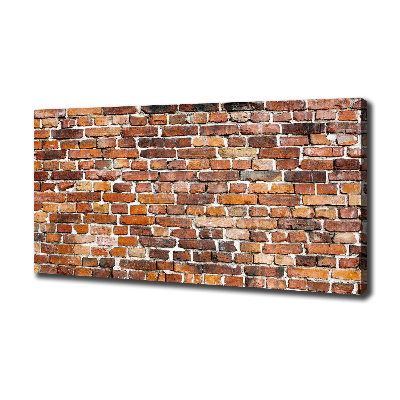 Canvas wall art Brick wall