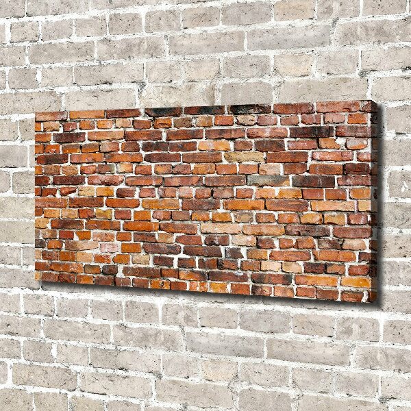 Canvas wall art Brick wall