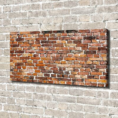 Canvas wall art Brick wall