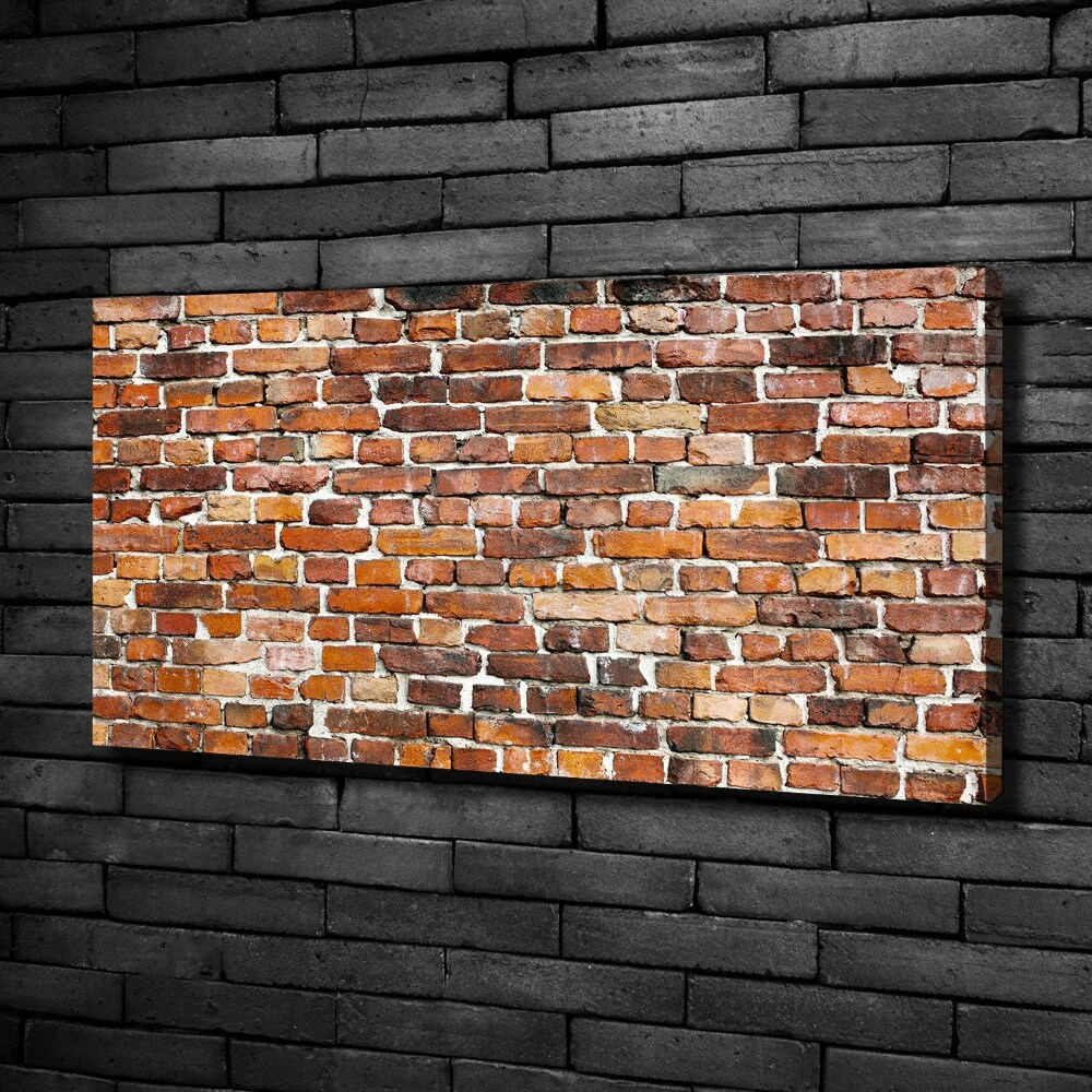 Canvas wall art Brick wall