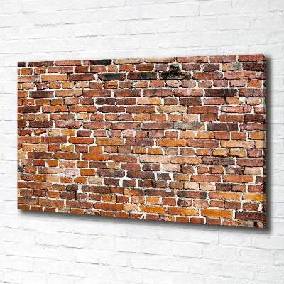 Canvas wall art Brick wall