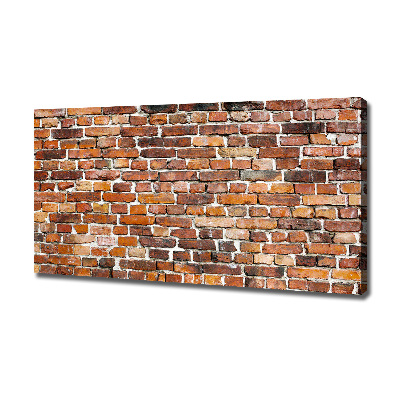 Canvas wall art Brick wall