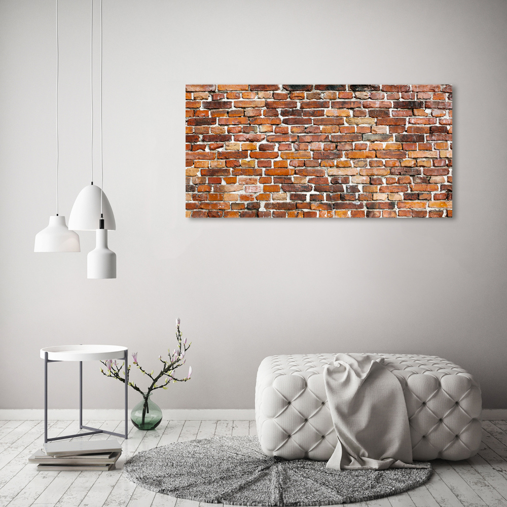 Canvas wall art Brick wall