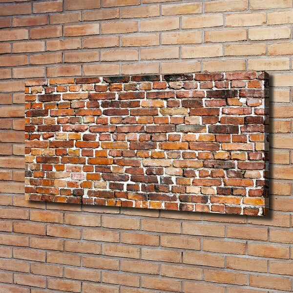 Canvas wall art Brick wall