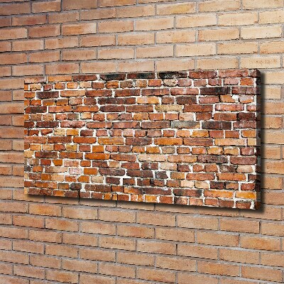 Canvas wall art Brick wall