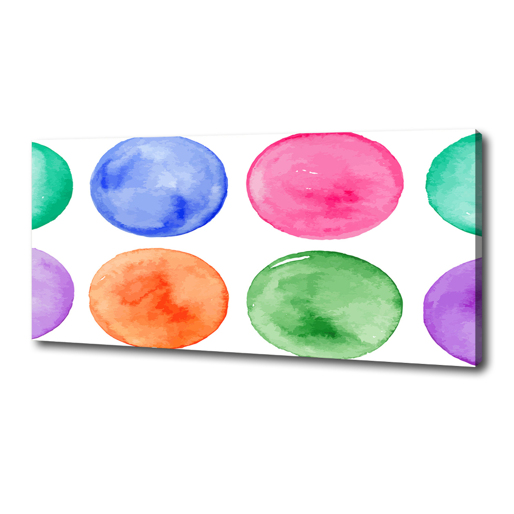 Canvas wall art Colorful wheels