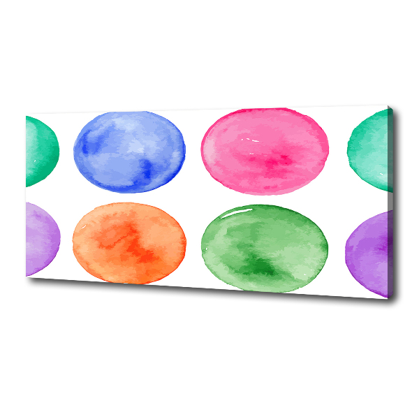 Canvas wall art Colorful wheels