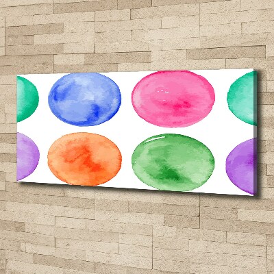 Canvas wall art Colorful wheels