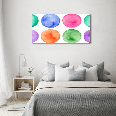 Canvas wall art Colorful wheels