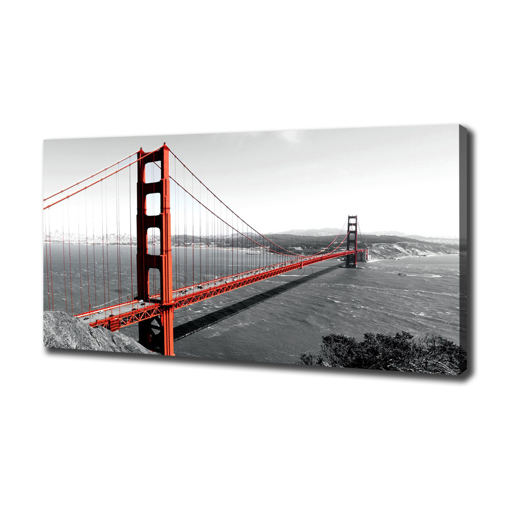 Canvas wall art San Francisco bridge