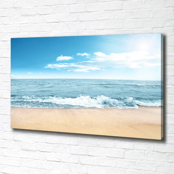 Canvas wall art Beach