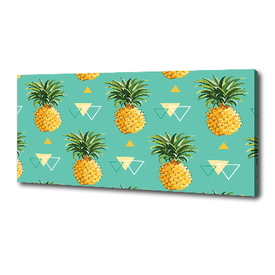 Canvas wall art Pineapple