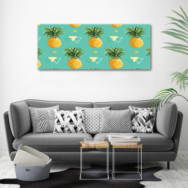 Canvas wall art Pineapple