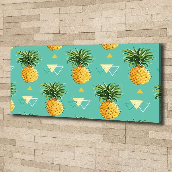 Canvas wall art Pineapple