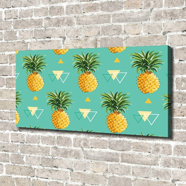 Canvas wall art Pineapple