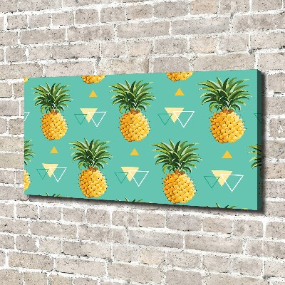 Canvas wall art Pineapple