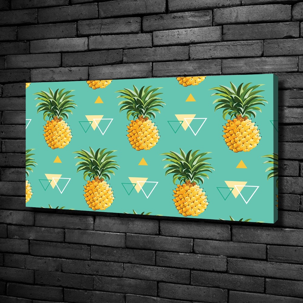 Canvas wall art Pineapple