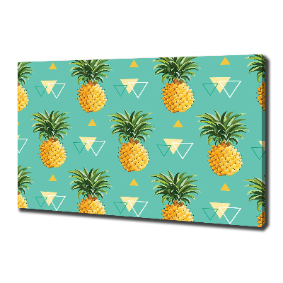 Canvas wall art Pineapple