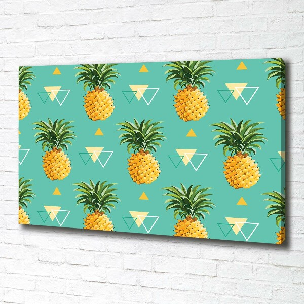 Canvas wall art Pineapple