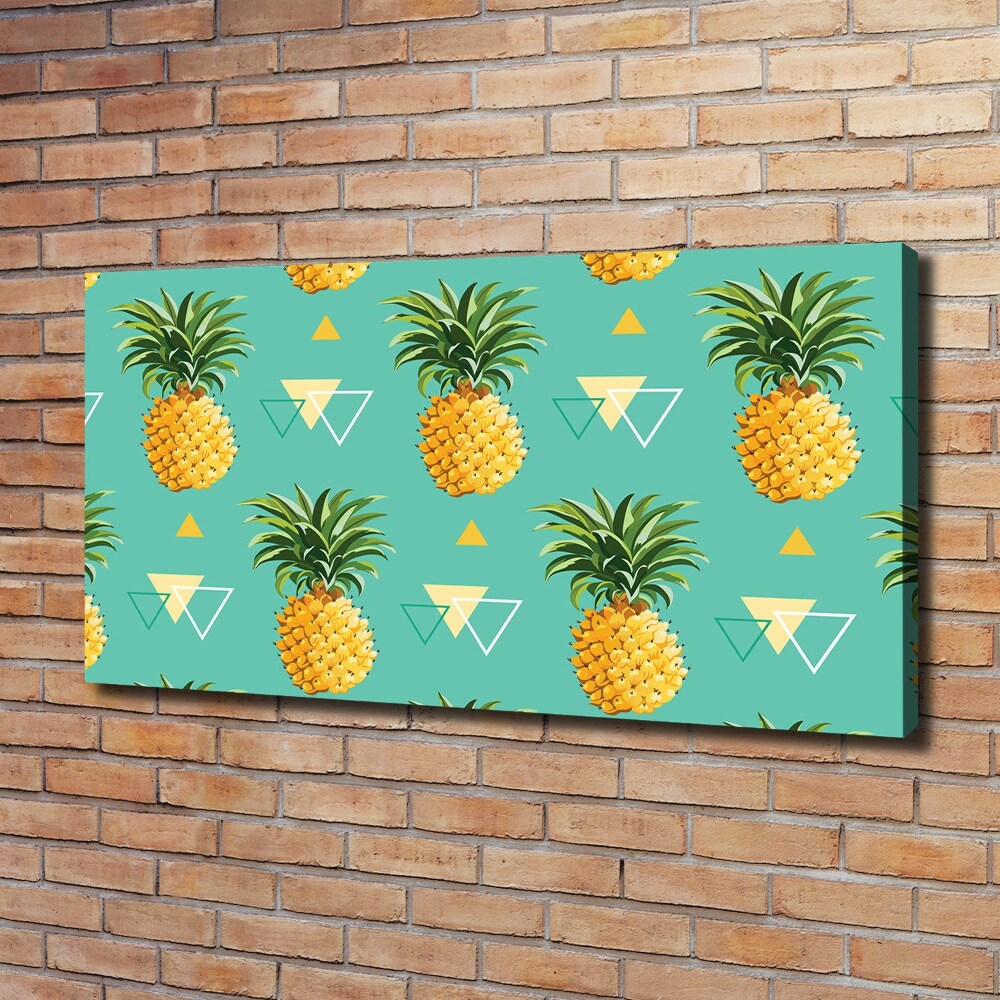 Canvas wall art Pineapple