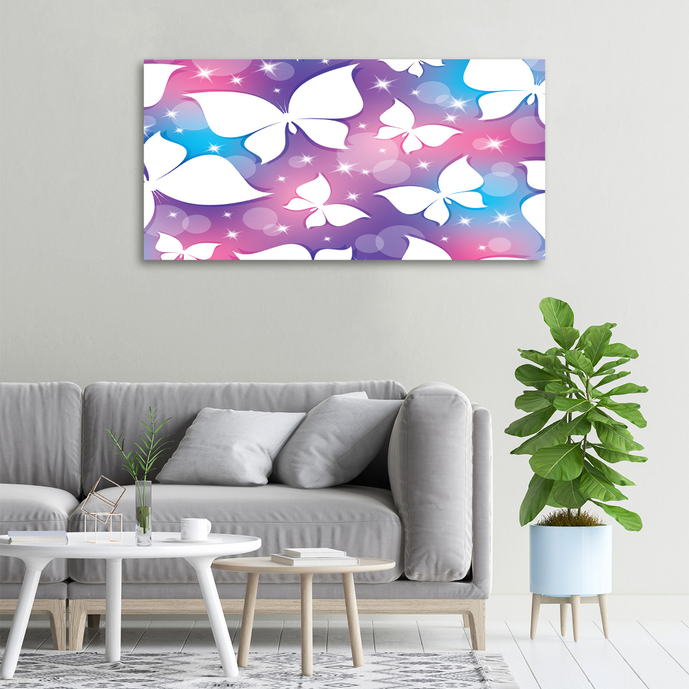 Canvas wall art Butterflies