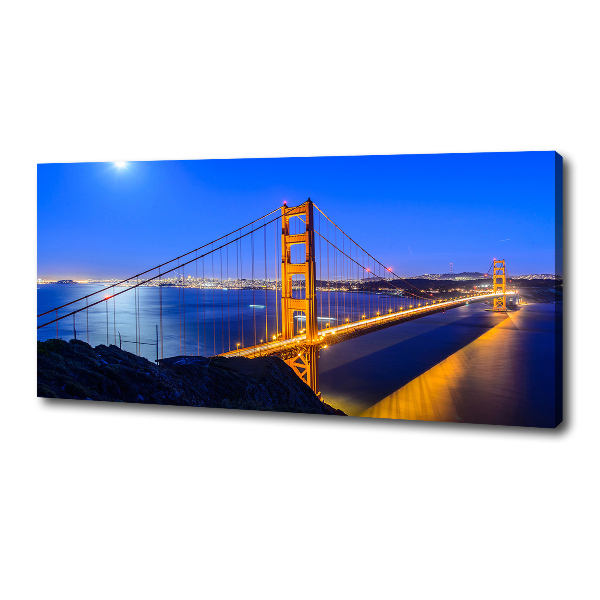 Canvas wall art San Francisco bridge