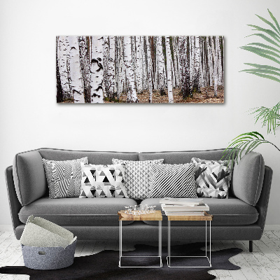 Canvas wall art Birch