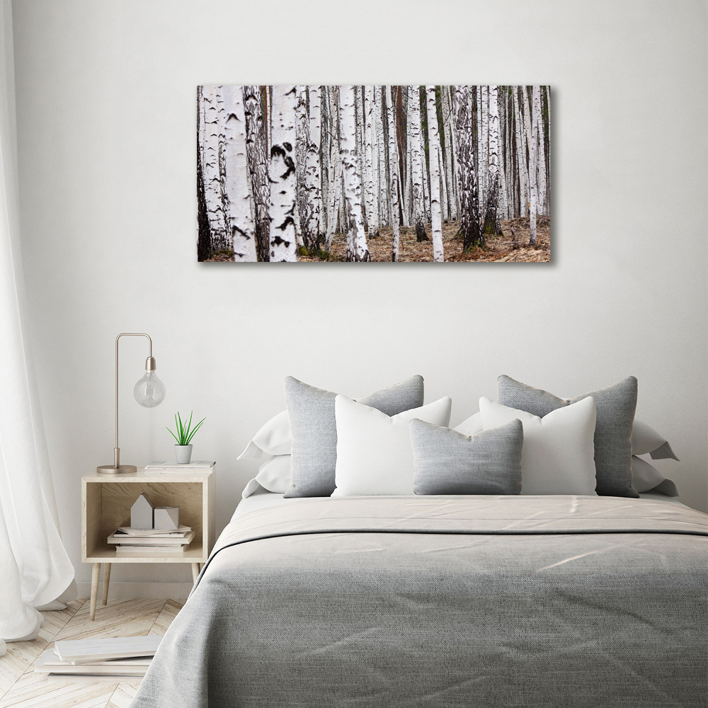 Canvas wall art Birch