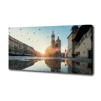 Canvas wall art Cracow Poland