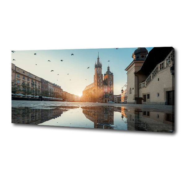 Canvas wall art Cracow Poland