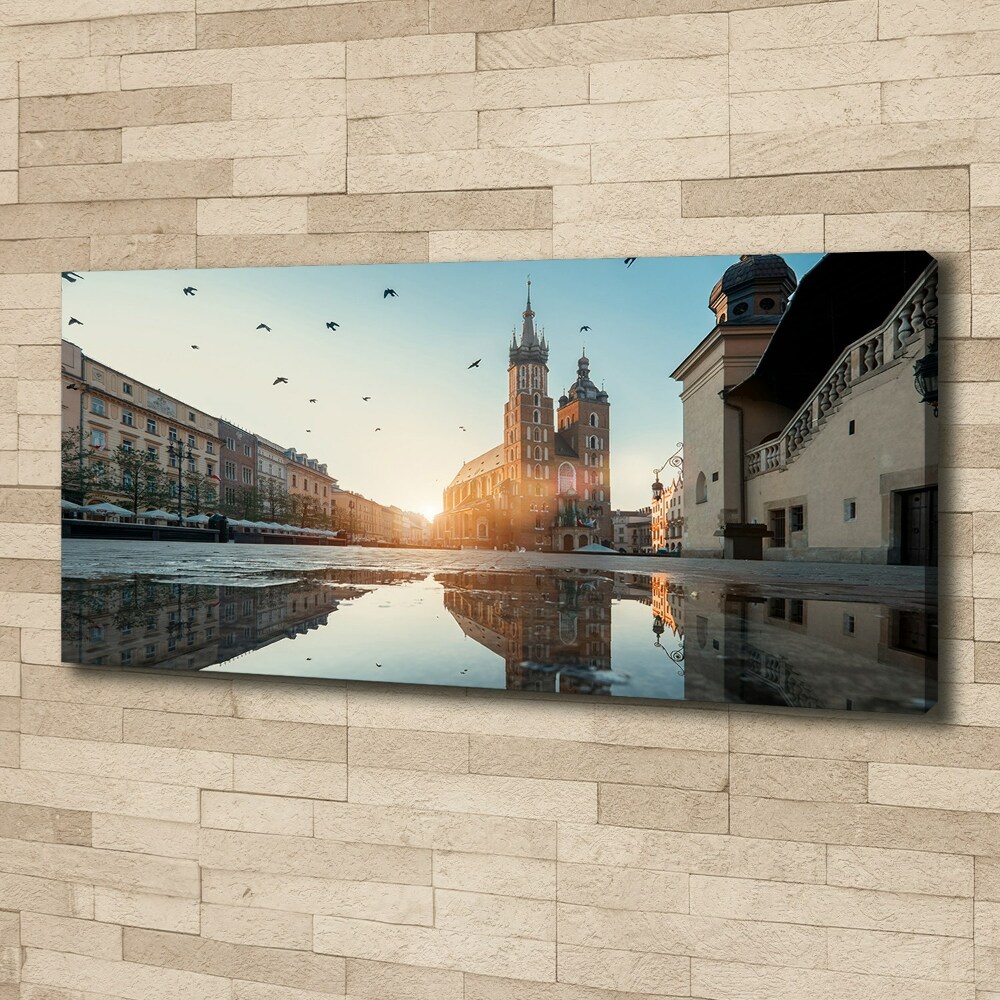 Canvas wall art Cracow Poland