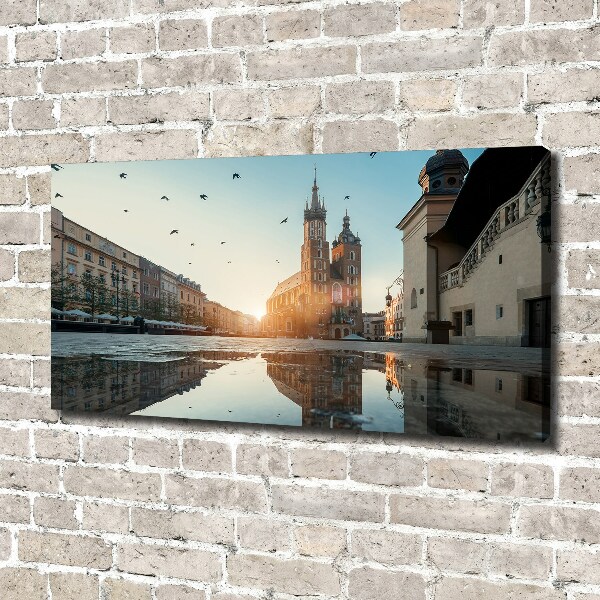 Canvas wall art Cracow Poland