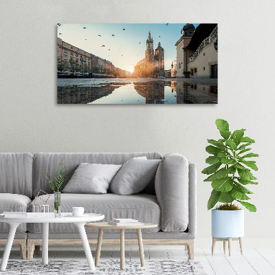 Canvas wall art Cracow Poland