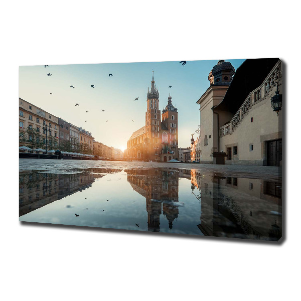 Canvas wall art Cracow Poland