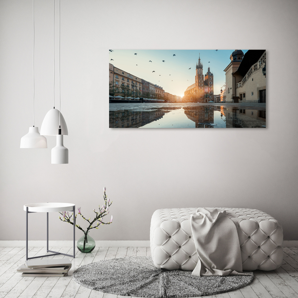 Canvas wall art Cracow Poland