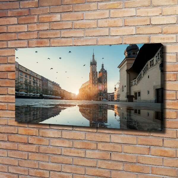 Canvas wall art Cracow Poland