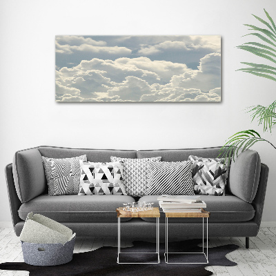 Canvas wall art Clouds