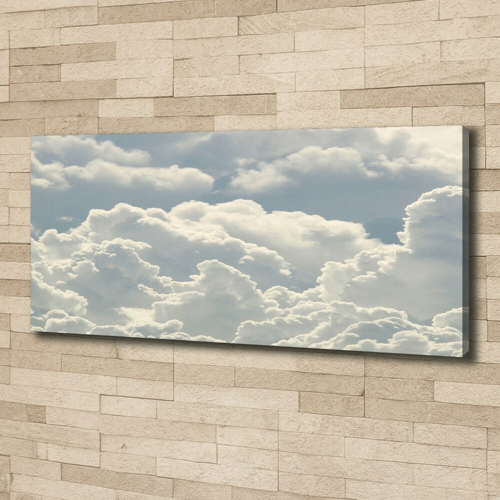 Canvas wall art Clouds