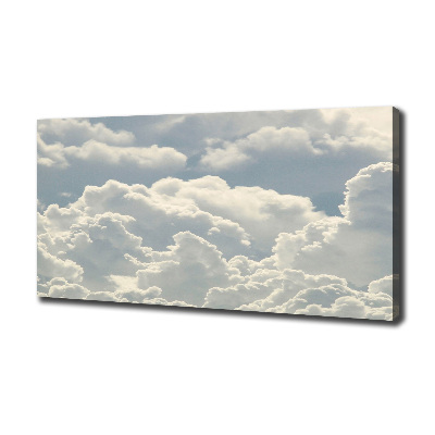 Canvas wall art Clouds